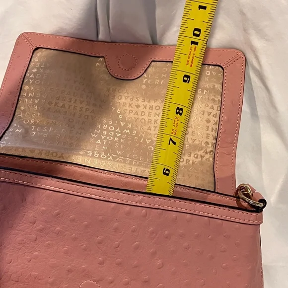 Kate Spade dusty rose pouchette - perfect for Spring and Summer! Used once! - Picture 4 of 4